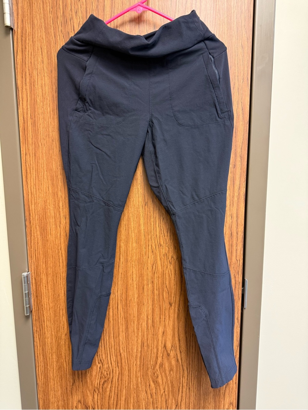 Athleta Black  navy Performance pants with Pockets